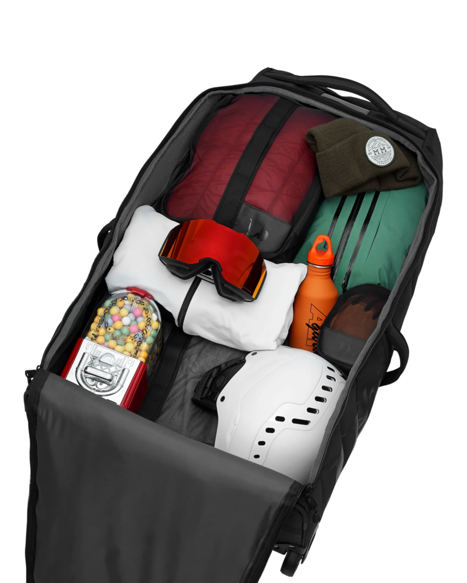 Hugger 1st Generation Roller Bag Check-in 90L Black Out - Image 5