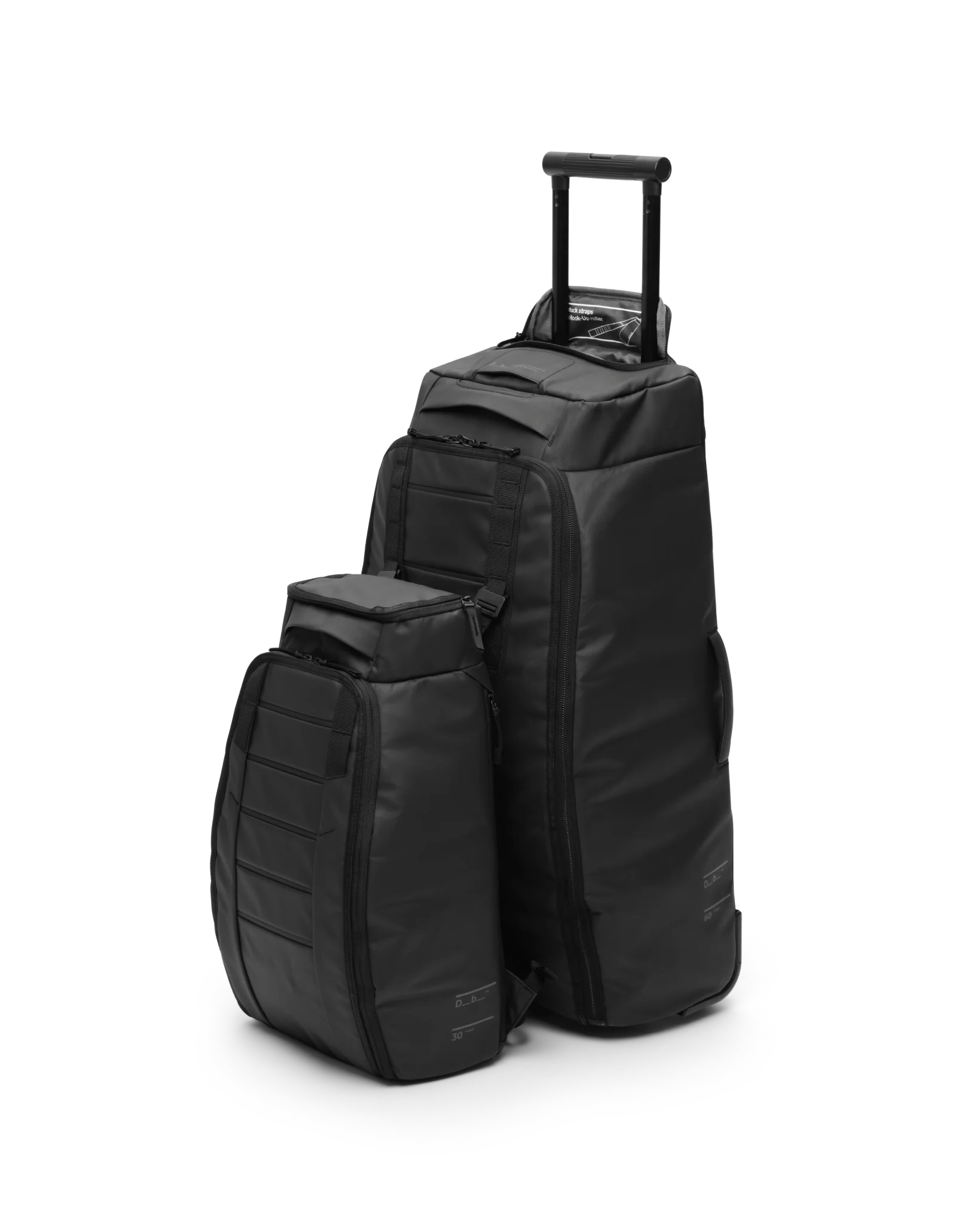 Hugger Roller Bag Check-in 60L Black Out - Image 6