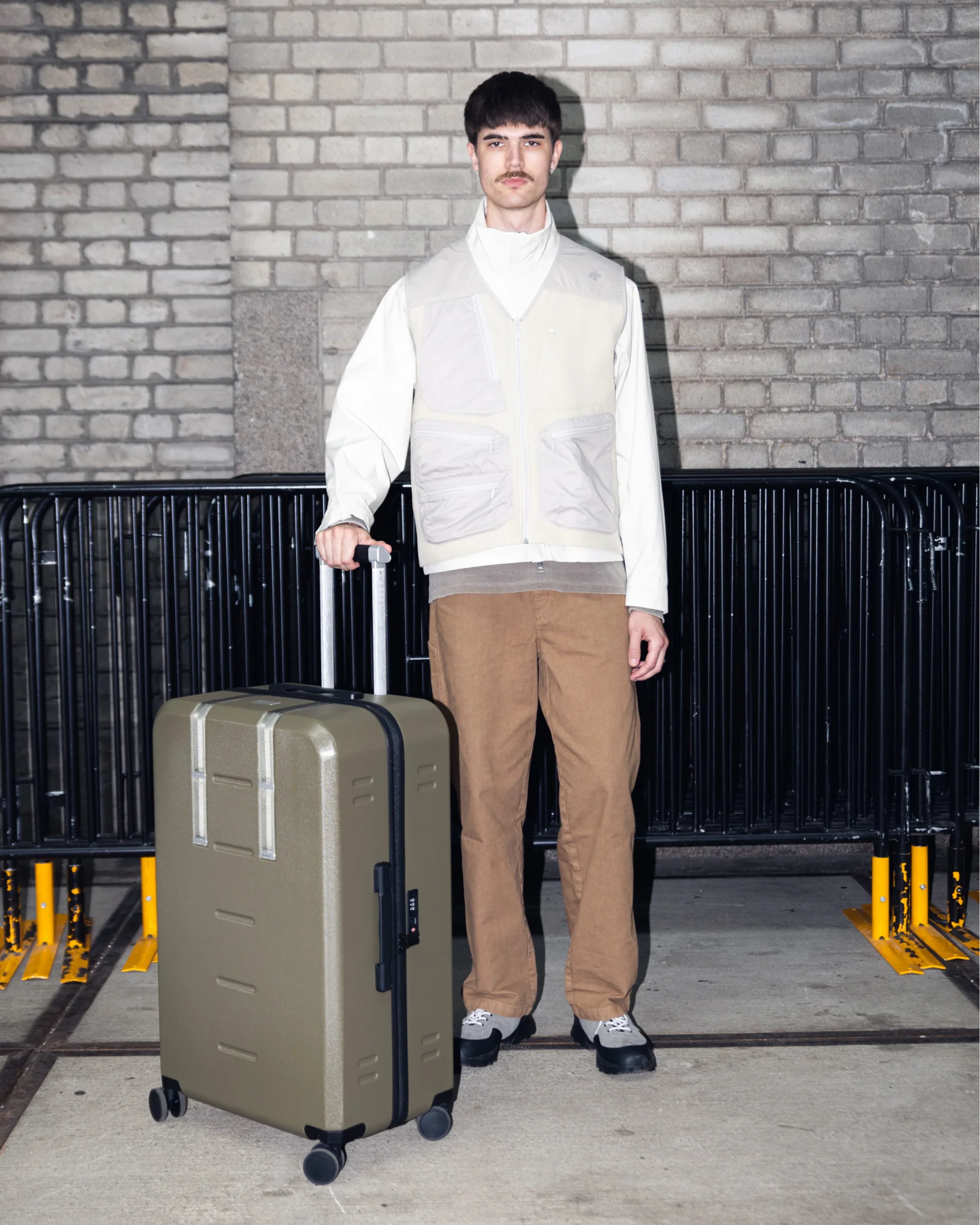 Ramverk Check-in Luggage Large Forest Green - Image 6