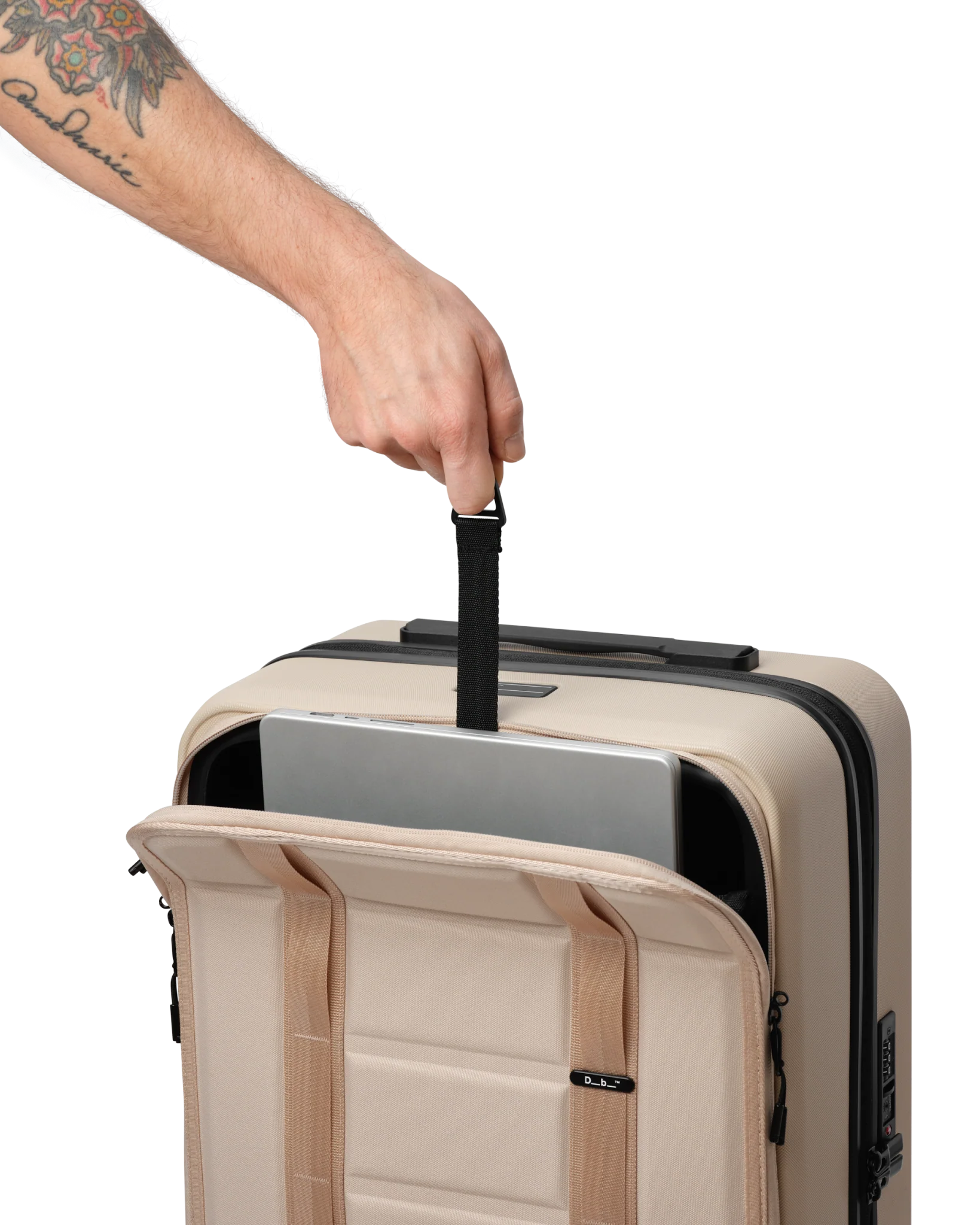 Ramverk Front-access Carry-on Fogbow Beige - Image 8