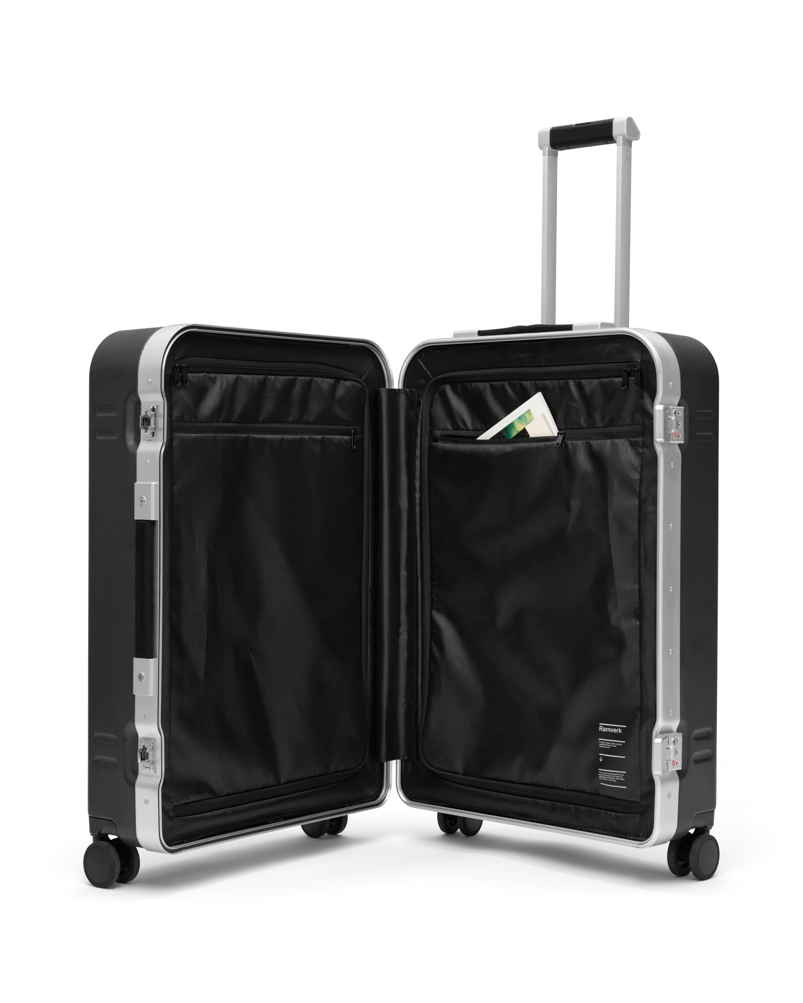 Ramverk Pro Check-in Luggage Large Silver - Image 11