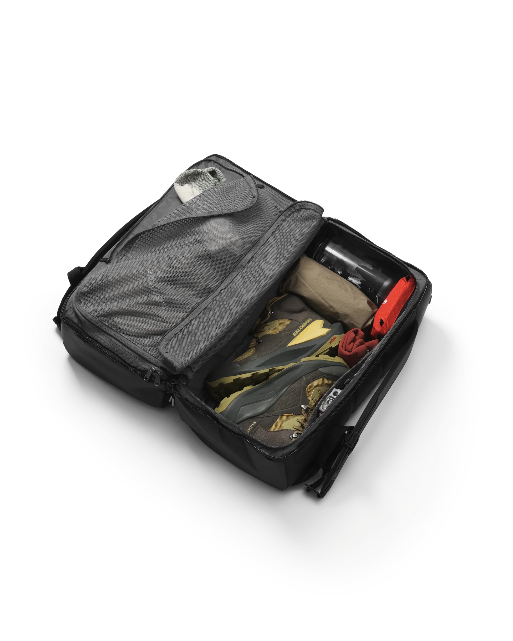 Roamer Pro 1st Generation Split Duffel 50L Black Out - Image 6
