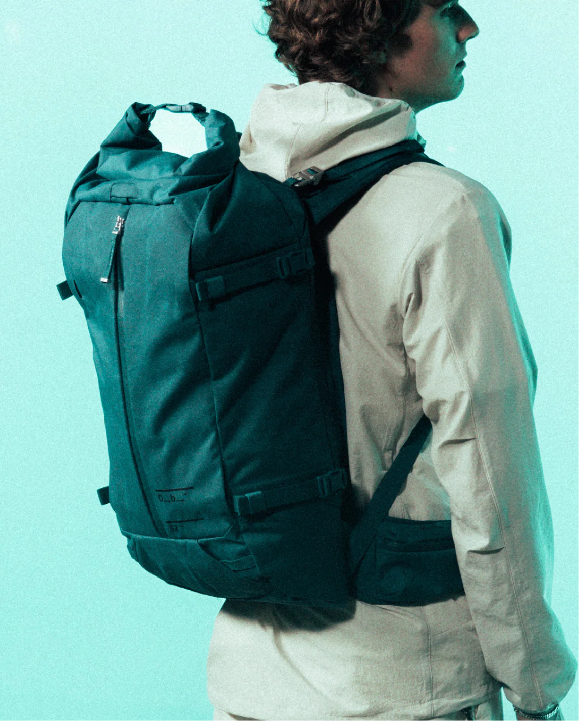 Snow Pro Backpack 32L Midnight Teal - Image 2