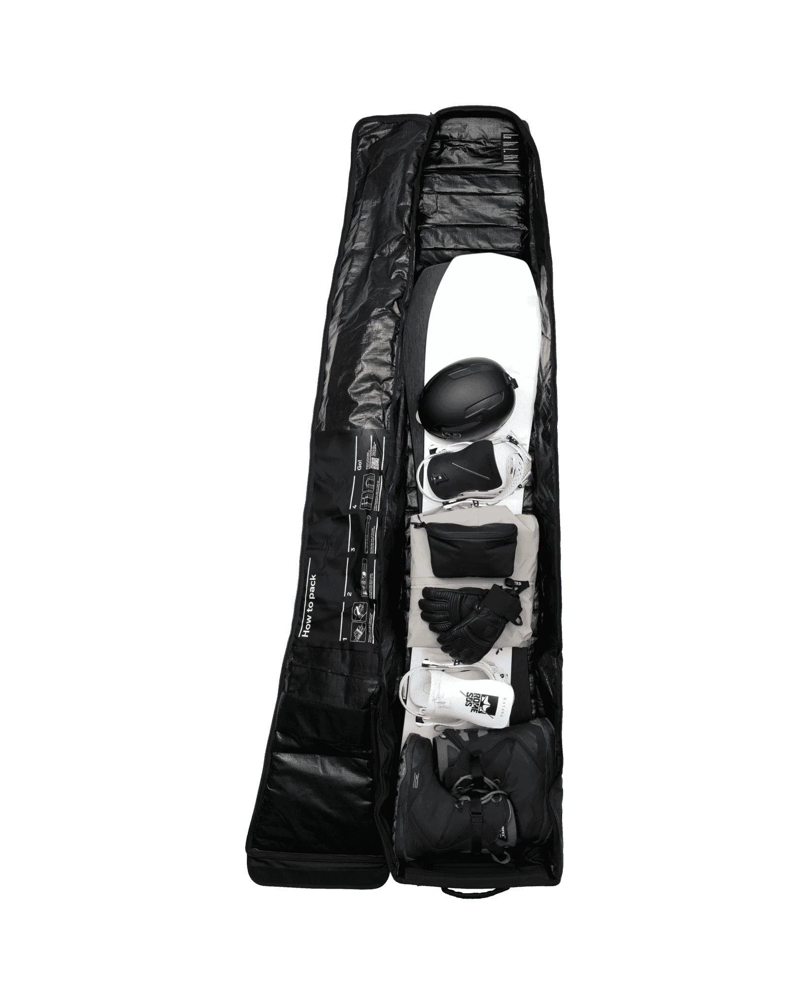 Snow Roller Pro 127L Forest Green - Image 6