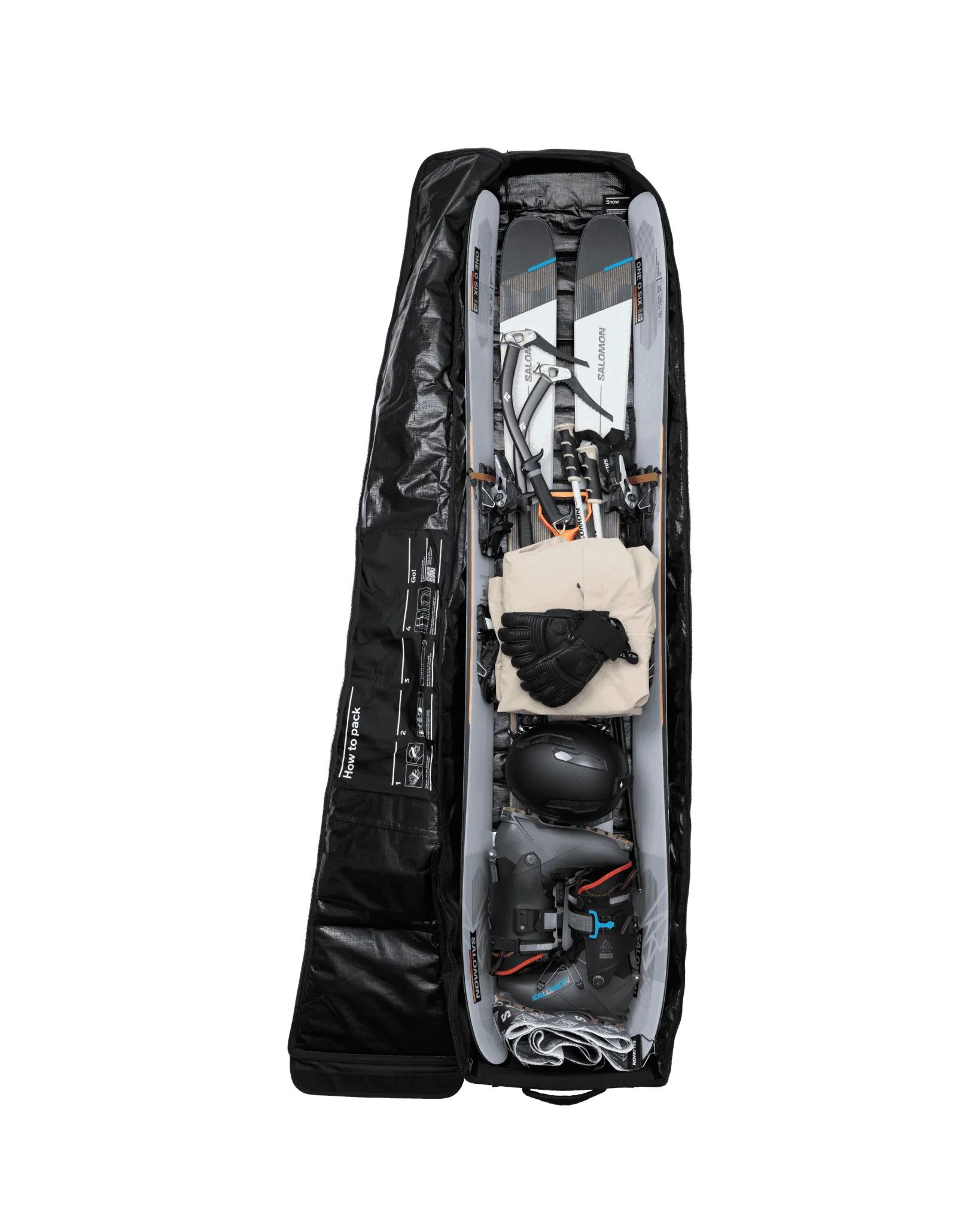 Snow Roller Pro 127L Forest Green - Image 7