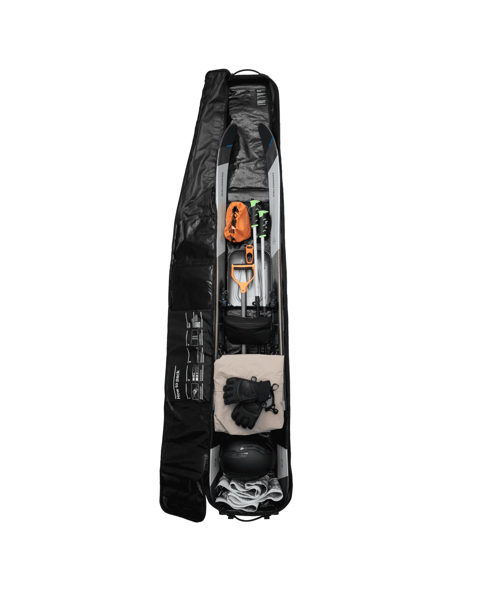 Snow Roller Pro 70L Coral Flash - Image 7